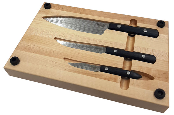 Chef Set Butcher Block Combo - Small