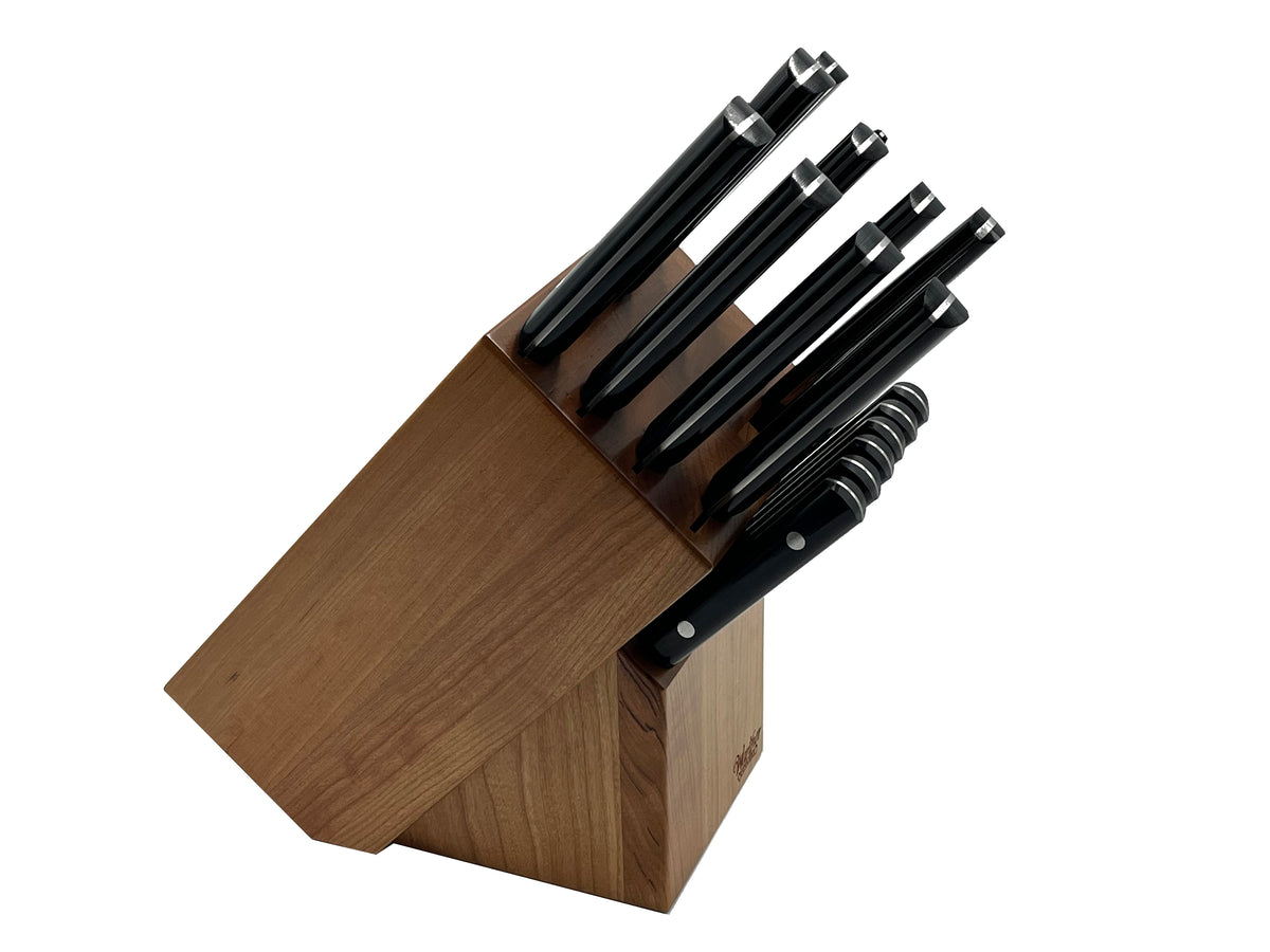 Cutco 5 Slot Wood Knife Block 4 Slots 1 Hole For Sharpening Tool. Fast  Shipping!