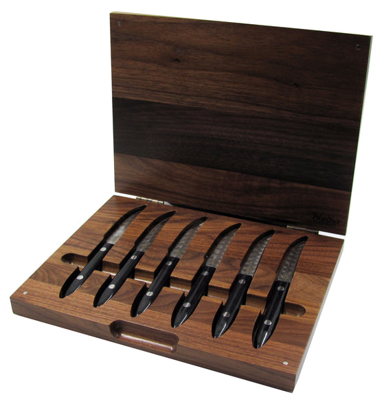 3" Steak Knives In A Wood Chest (Set of 6)