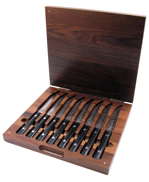 5" Steak Knives In A Wood Chest (Set of 8)