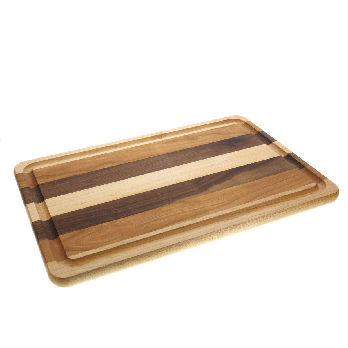 New: Hardwood Cutting Board - Medium 18 x 12 x 1 Made in USA