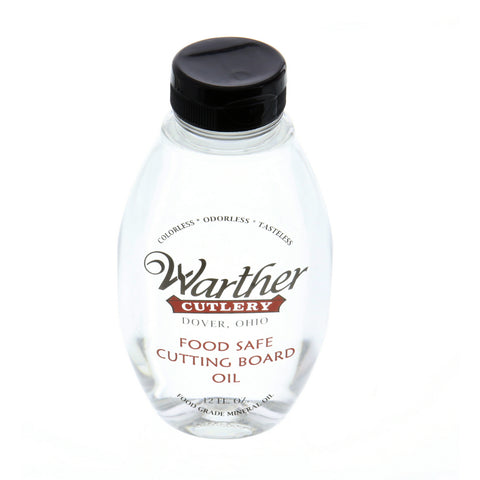 Cutting Board Oil - Warther Cutlery