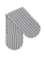 Double Oven Mitt, Black