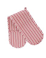Double Oven Mitt, Red