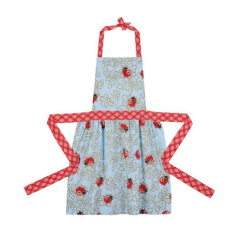 Ladybug Gathered Apron