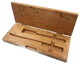 Carving Set Wood Chest (Empty)