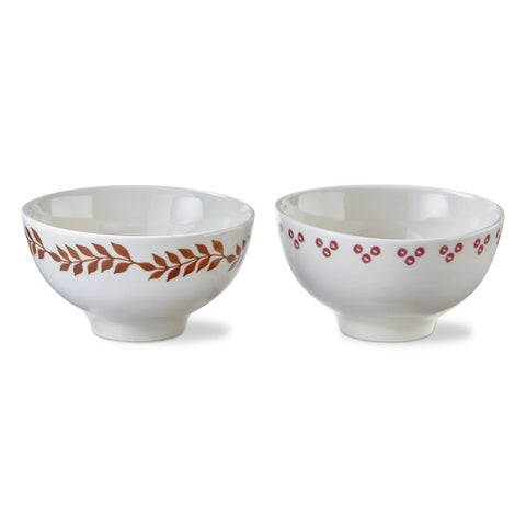 Autumn Bloom Dip Bowl Assortment of 2