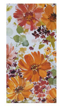 Autumn Joy Floral Toss Towel