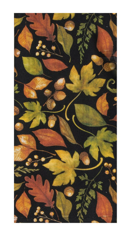 Fall Splendor Leaves & Acorns Towel