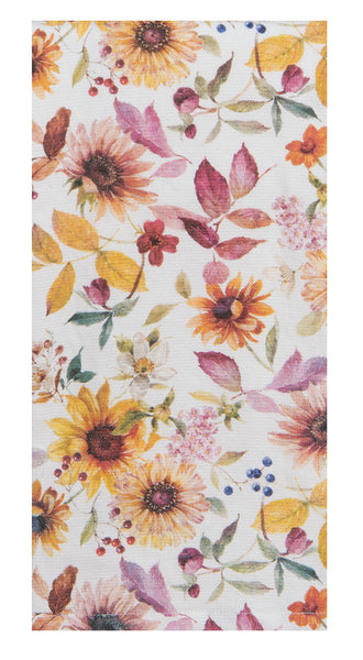 Mulberry Bloom Floral Towel