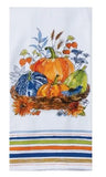 Pumpkin Basket Dual Purpose Dish Towel