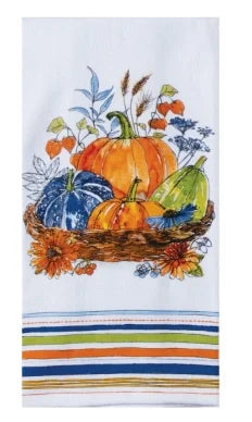 Pumpkin Basket Dual Purpose Dish Towel