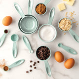 Bundt Measuring Spoons-Sea Glass