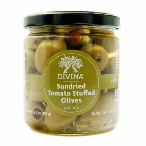 Sun Dried Tomato Stuffed Olives