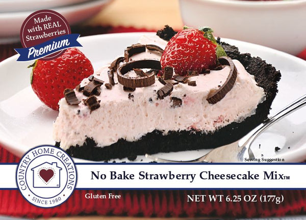No Bake Strawberry Cheesecake Mix