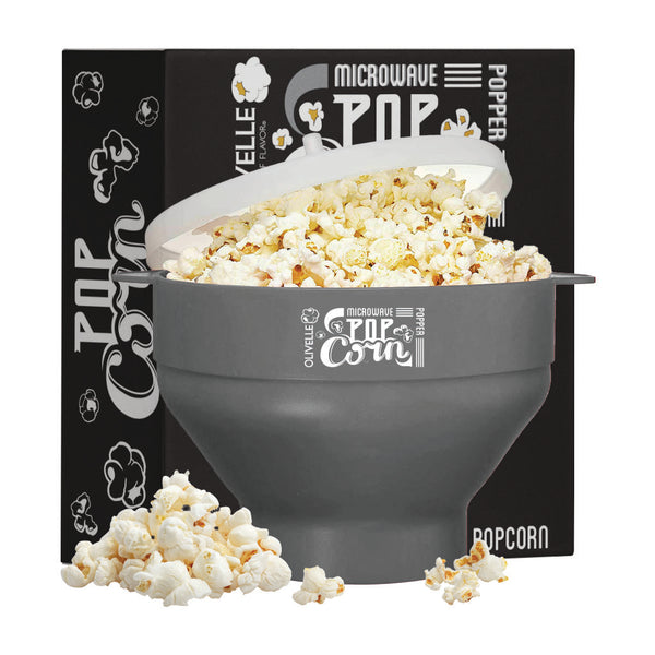 Silicone Microwave Popper-SMOKE