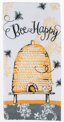 Bee Happy Queen Bee Towel