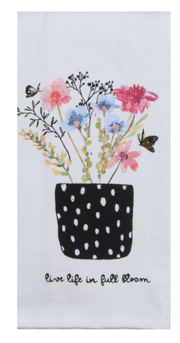 Life In Full Bloom Towel