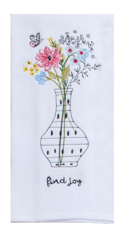 Wrapped in Grace Find Joy Towel