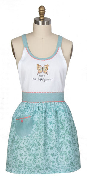 Garden Butterfly Hostess Apron