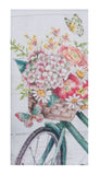 Bike Floral Towel
