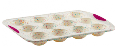12 Domes Cake Pan Confetti
