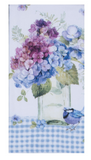 Whispers Of Blue Vase Dish Towel