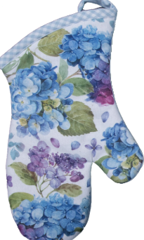 Whispers Of Blue Oven Mitt