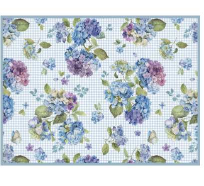 Whispers Of Blue Drying Mat