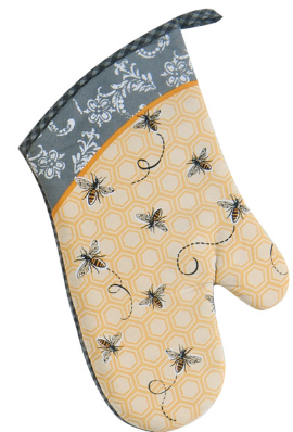 Queen Bee Oven Mitt