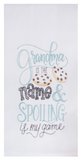 Grandma Embroidered Sack Towel