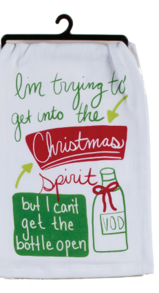 Christmas Spirit Flour Sack Towel