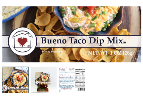 Bueno Taco Dip Mix