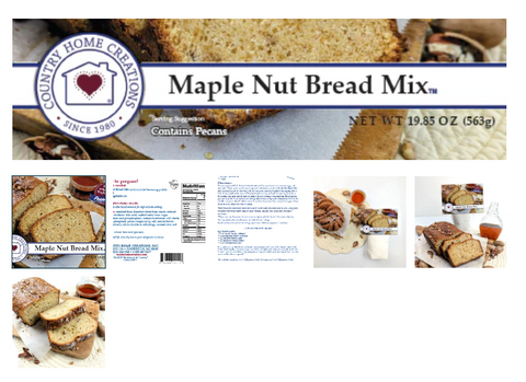 Maple Nut Bread Mix