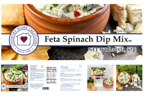 Feta Spinach Dip Mix