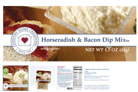 Horseradish & Bacon Dip Mix