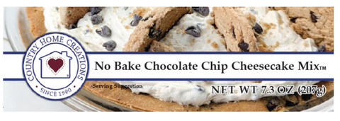 No Bake Chocolate Chip Cheesecake Mix