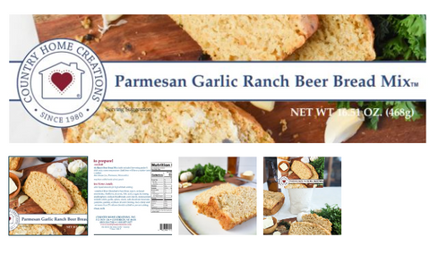 Parmesan Garlic Ranch Beer Bread Mix