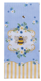Blue Bee Tea Dish Towel