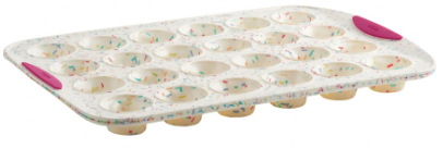 24 Ct Mini Muffin Pan Confetti