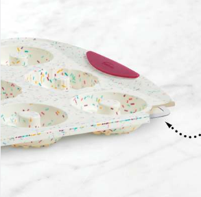 Decorated Donut Pan Confetti