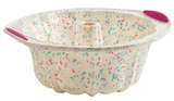 Fluted Cake Pan Confetti