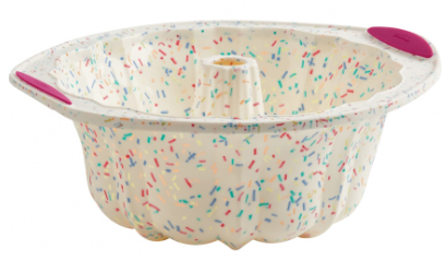 Fluted Cake Pan Confetti
