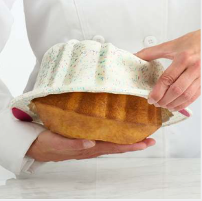 Fluted Cake Pan Confetti