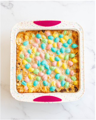Square 8x8 Cake Pan Confetti