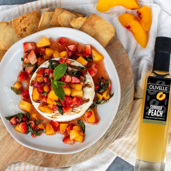Summer Peach Balsamic Vinegar