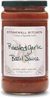 Roasted Garlic Basil Sauce