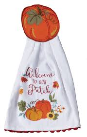 Pumpkin Patch Hang Up Towel