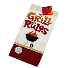 My Grill My Rules Towel