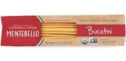 Montebello Organic Bucatini Imported